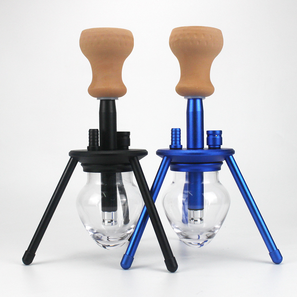 Tripod Glass Hookah Compatible with Apple Devices – Stylish & Modern Design